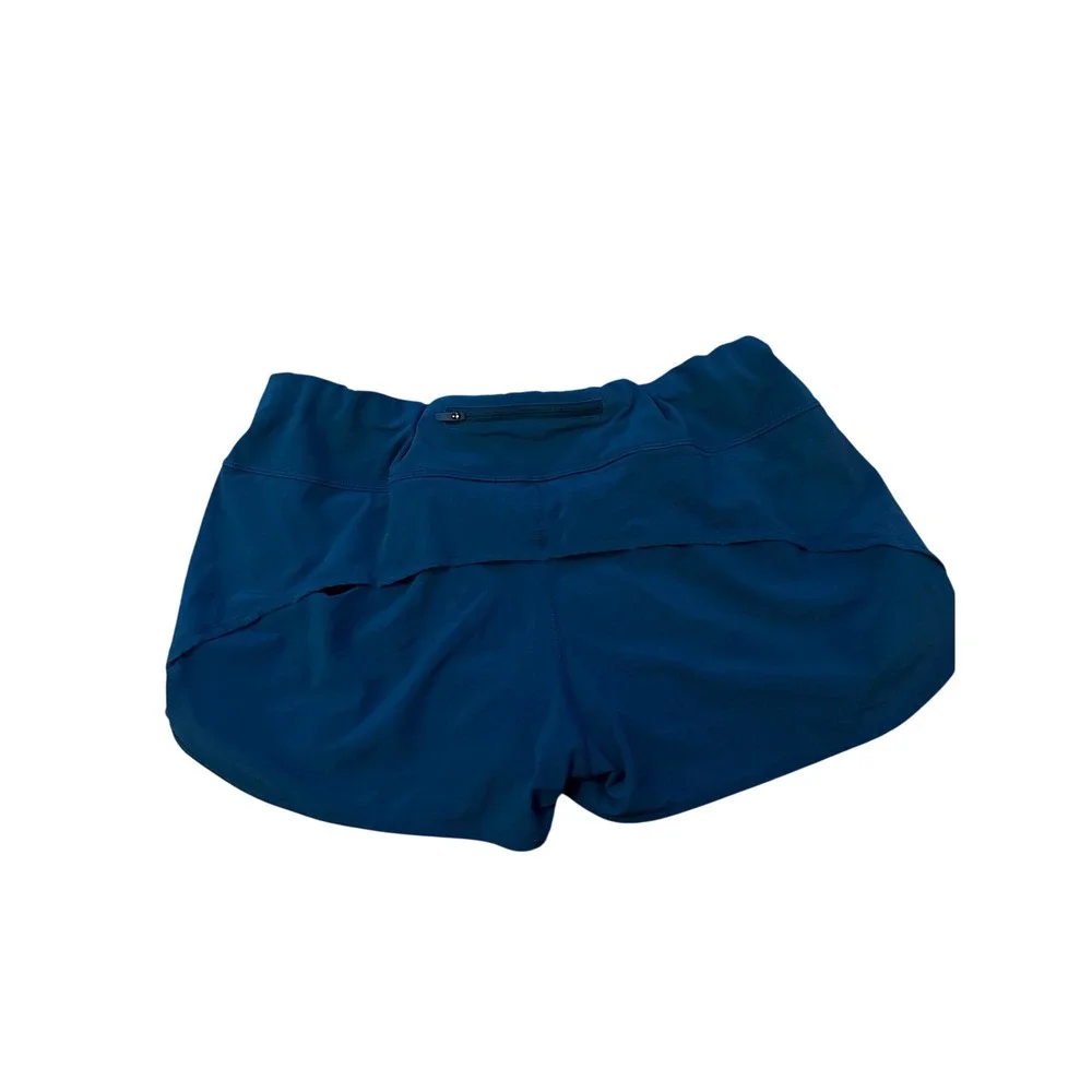 Smartwool Womens Merino Sport Lined Active Running Shorts Teal Blue Size Large